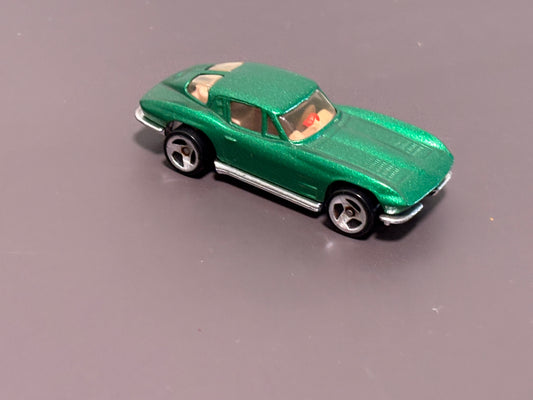 Vintage Hot Wheels 1997  Silver Callaway C-7 Diecast Collectible Car Mattel HW