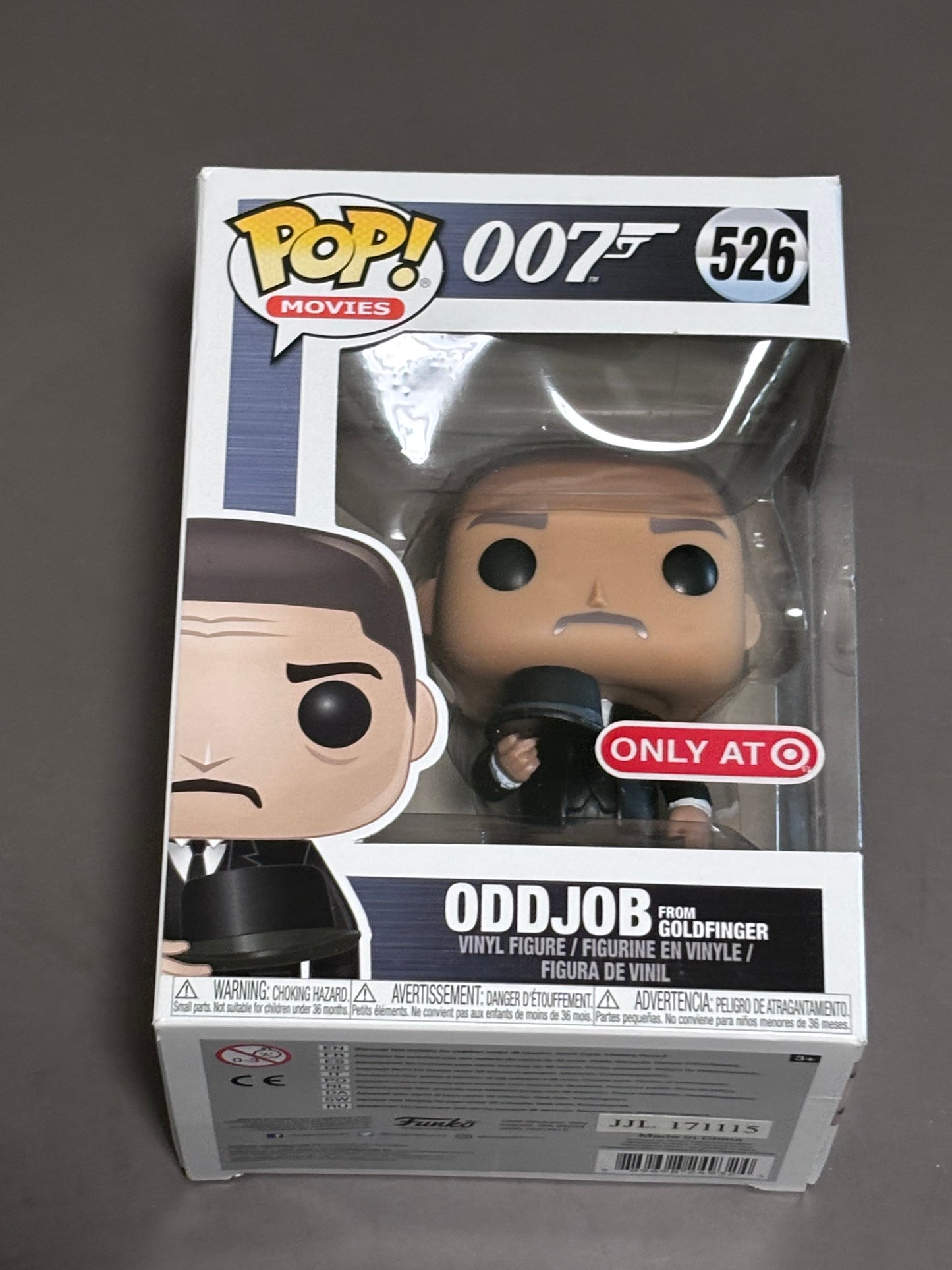 Funko Pop Movies 007 - Oddjob From Goldfinger #526 Target Exclusive