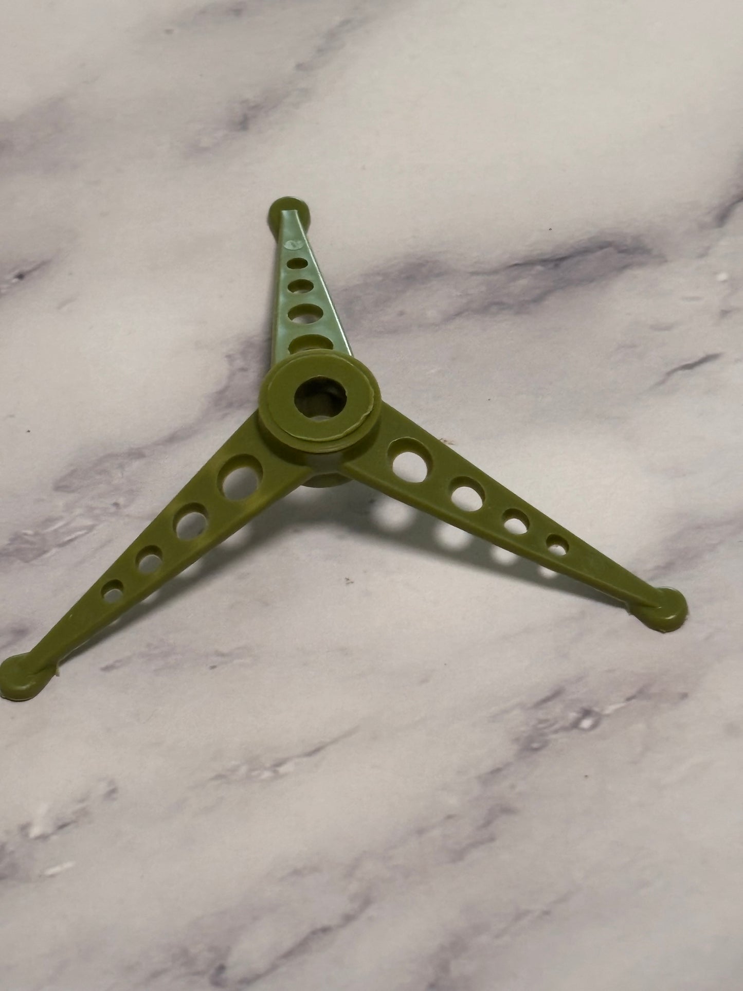 GI Joe Bivouac green Rocket Launcher Tripod support stand playset part vtg 1984