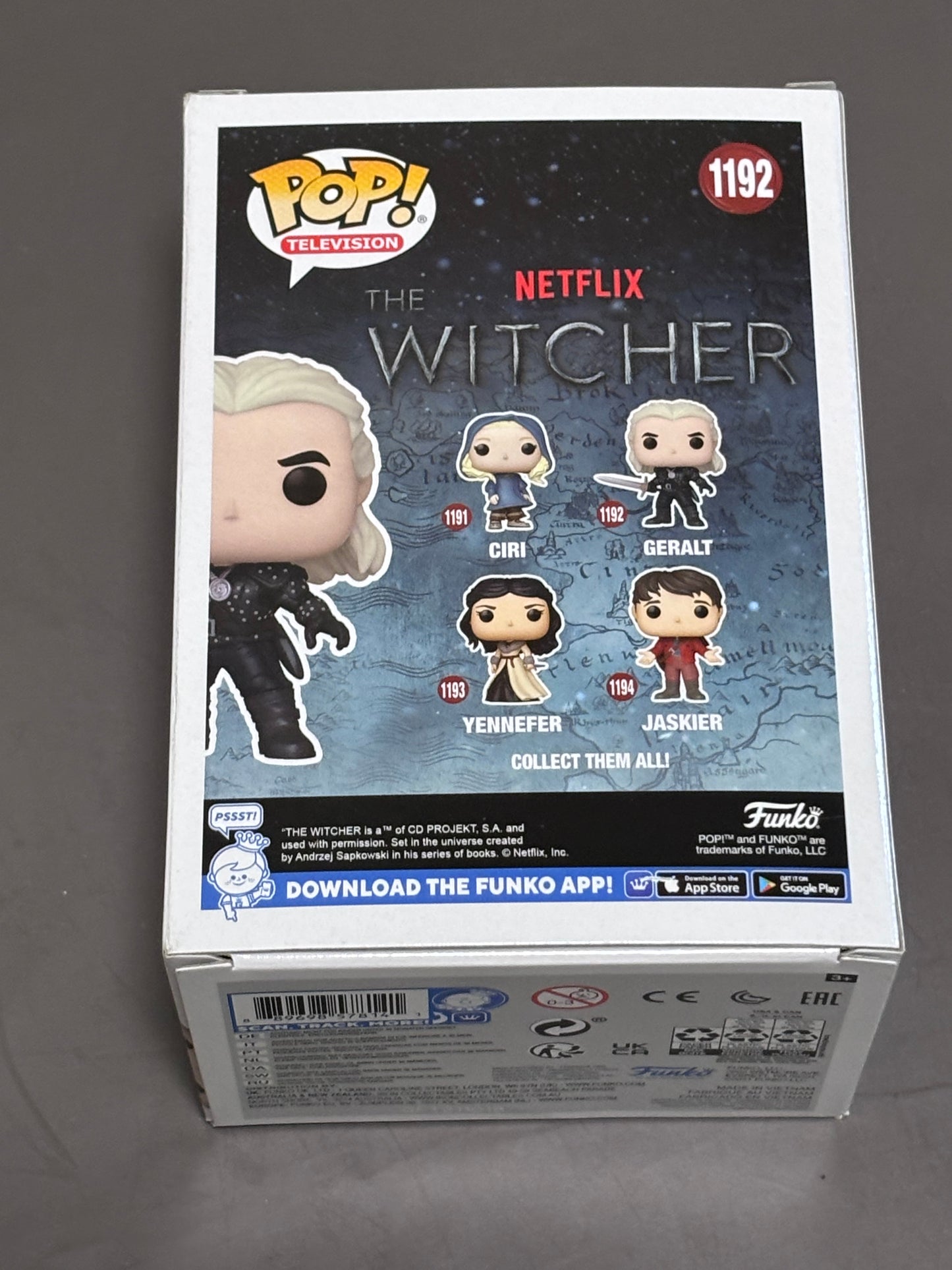 Funko POP! Television Netflix The Witcher Geralt #1192 Season 2 Vinyl Figure