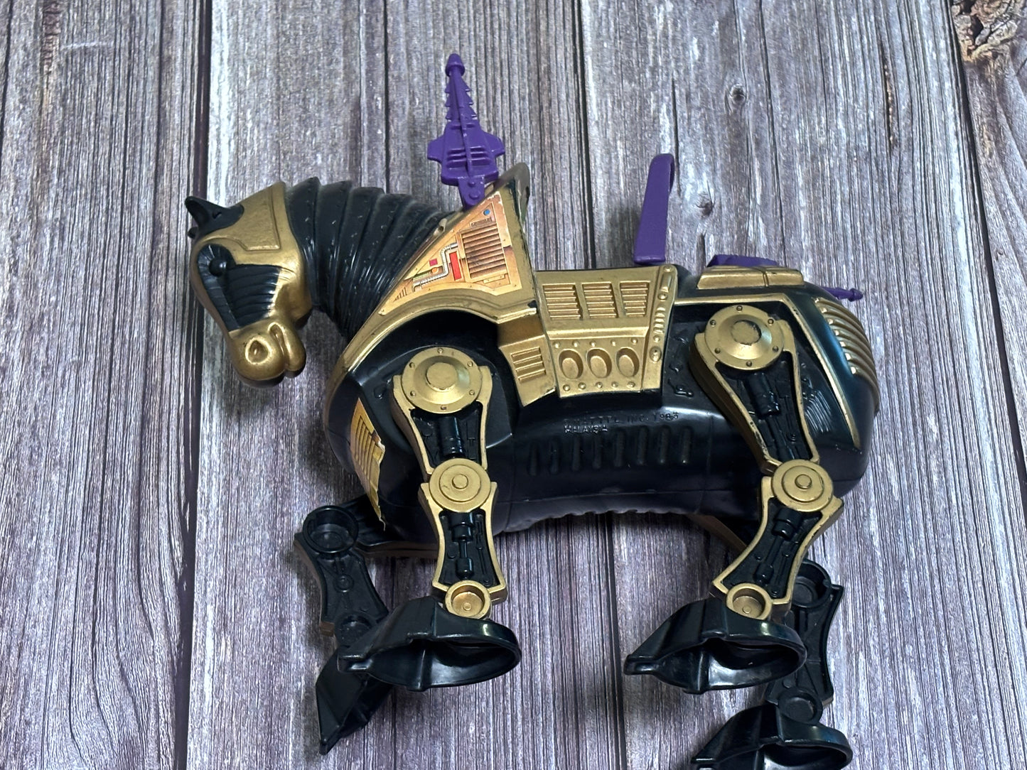 Vintage Mattel 1983 Masters of the Universe Night Stalker War Horse MOTU