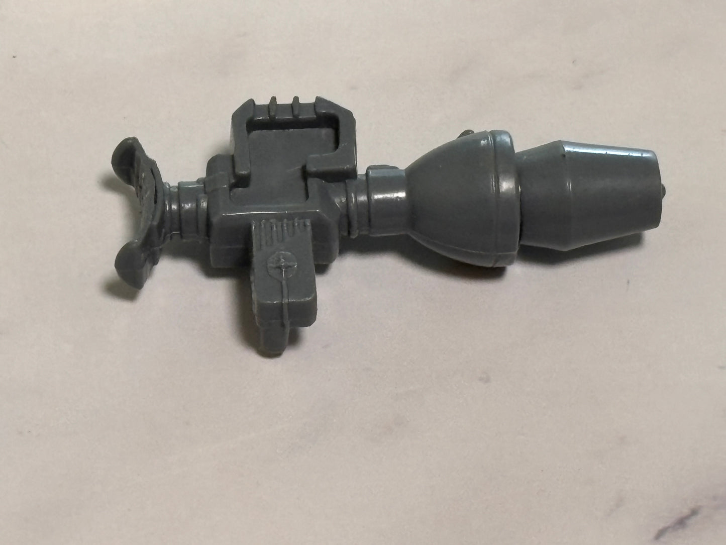 1991 Vintage Hasbro Gi Joe  Major Bludd  Sonic Disruptor Silver Weapon Gun