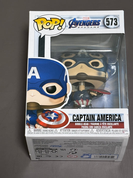 Funko Pop! Marvel Avengers Endgame Captain America #573 Vinyl Figure