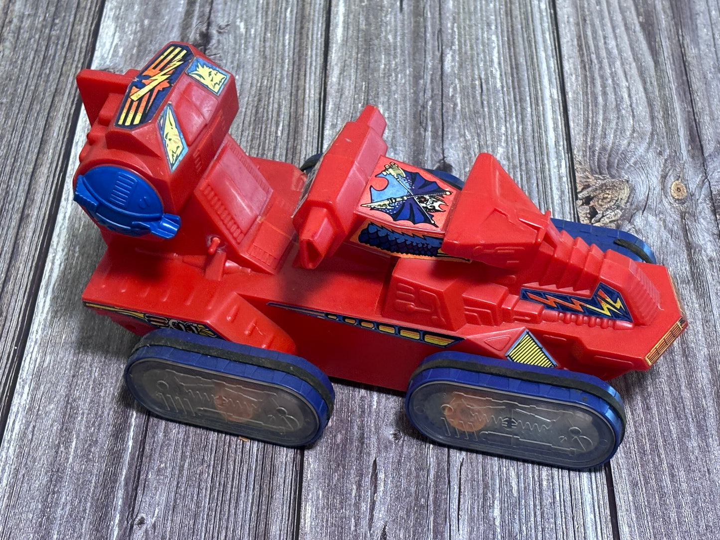 Vintage Attack Trak  Complete He-Man Masters of the Universe 1982 Mattel MOTU