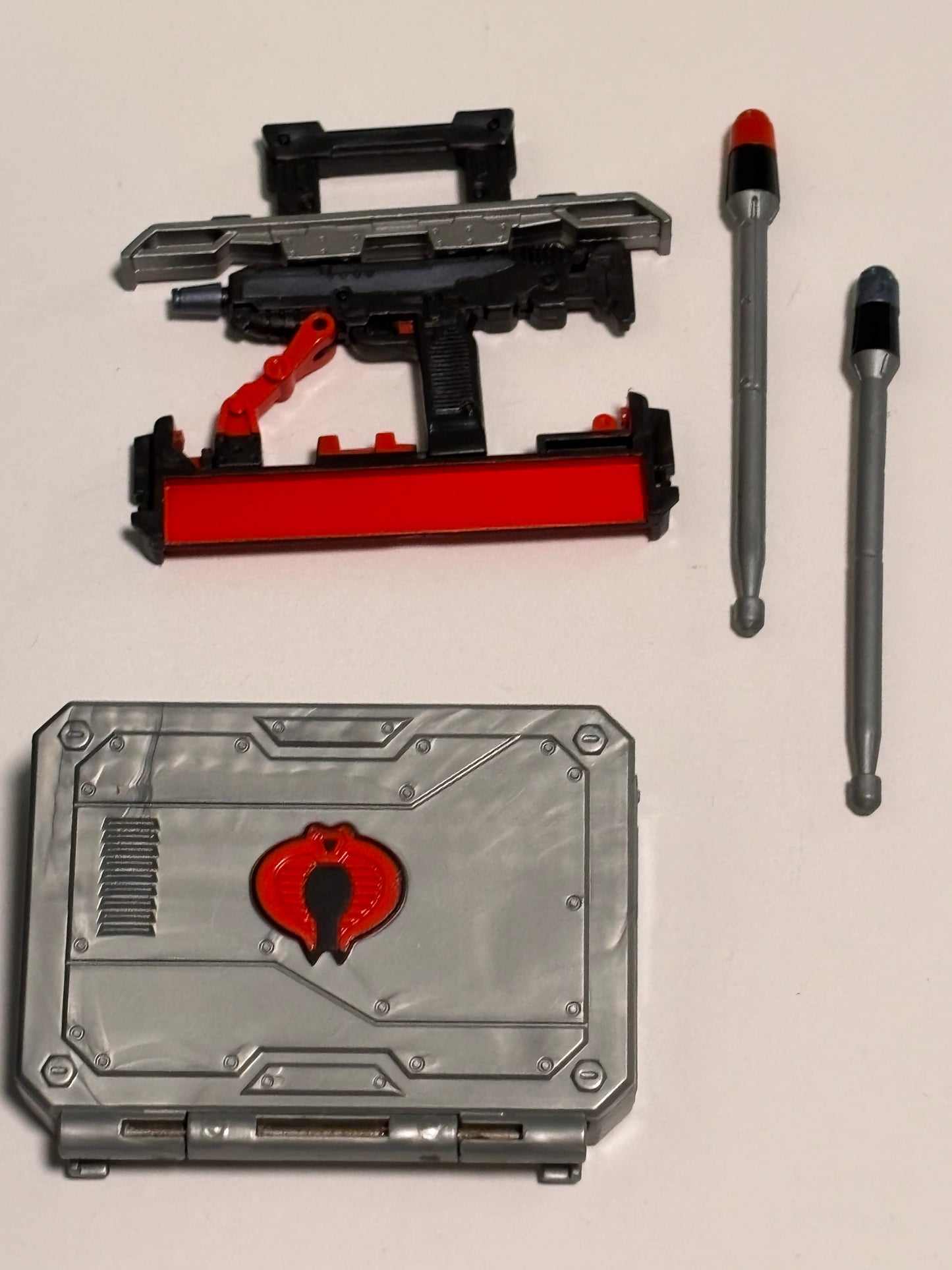 Vintage G.I. Joe Sigma 6 Commando Destro Hasbro 8” Action Figure Accessories