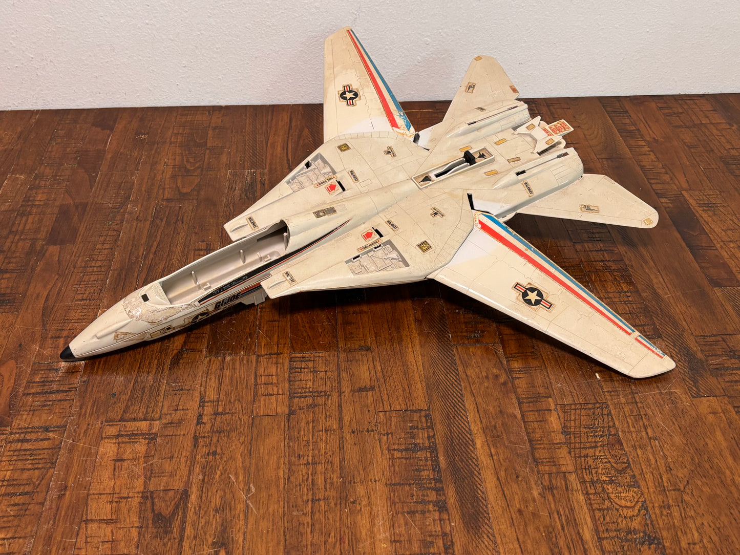 Vintage 1983 GI Joe Hasbro Jet Skystriker XP-14F Authentic Original ARAH 1980s