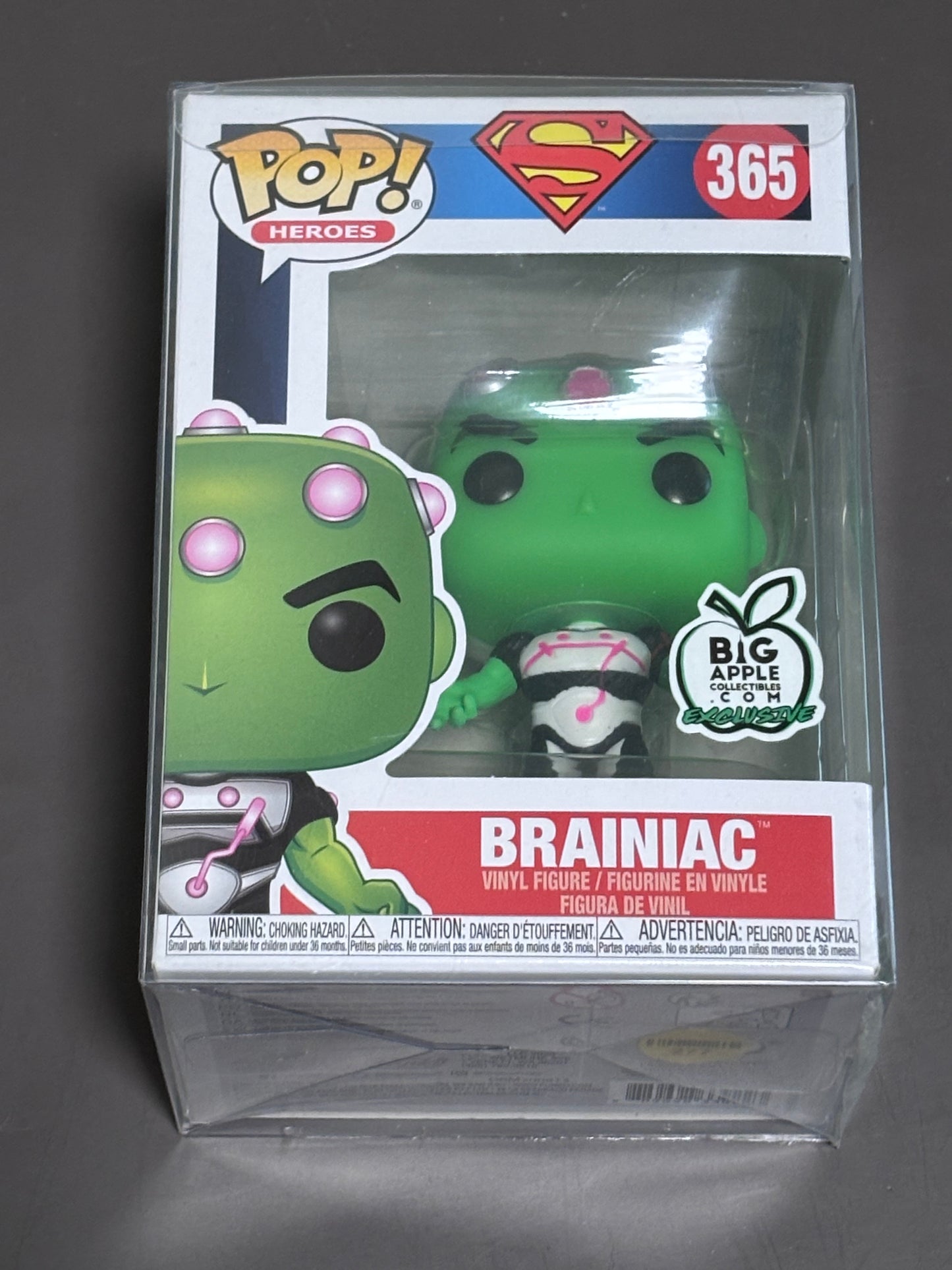 Funko POP! Heroes Superman/Batman #365 Brainiac Big Apple Collectibles Excl