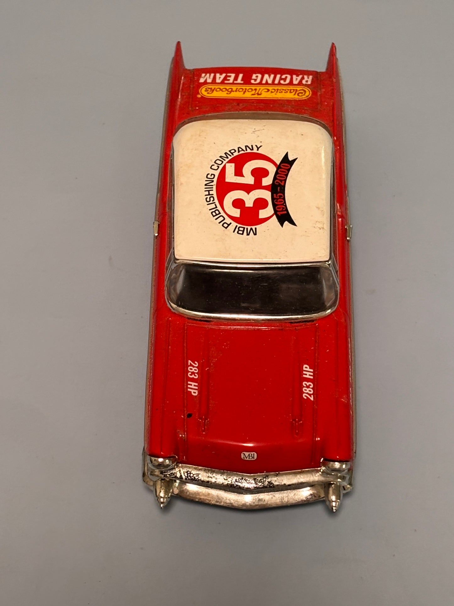 Ertl Collectibles 1957 Chevy Diecast Bank 1/25 MBI Publishing Company 1965-2000