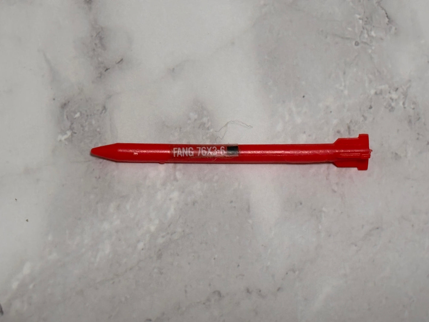 1983 Hasbro GI Joe Cobra FANG F.A.N.G. Helicopter Red Missile Rocket