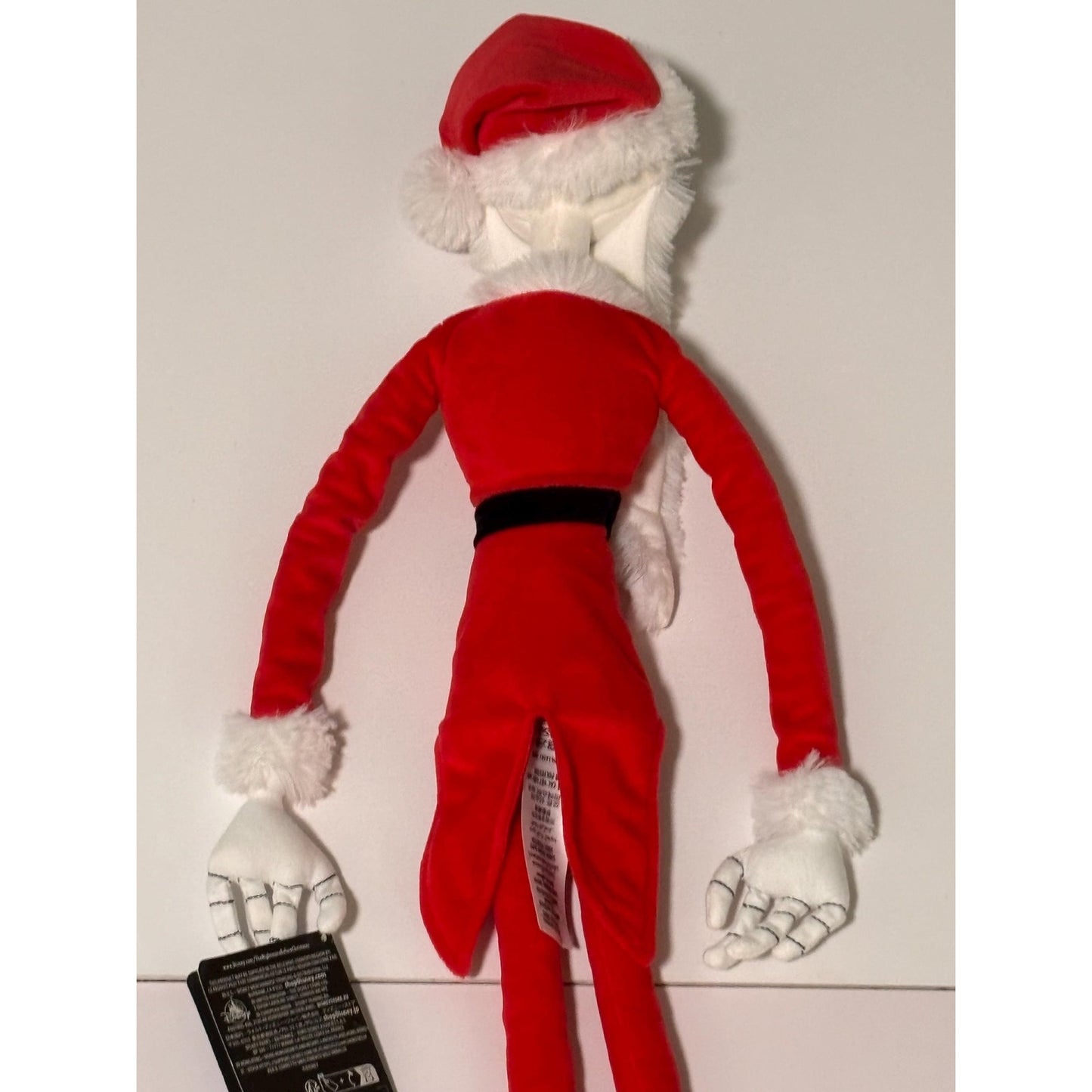 Santa Jack Skellington Plush 26" Nightmare Before Christmas Halloween Disney New