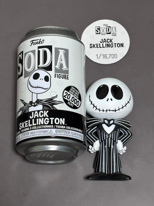 Funko Jack Skellington Soda Can Figure 1/ 16,700 Disney