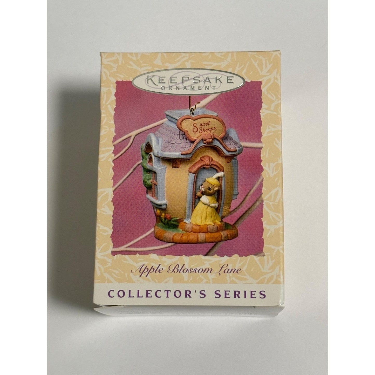 Hallmark Sweet Shoppe Apple Blossom Lane Spring Ornament 1997 3rd in Series