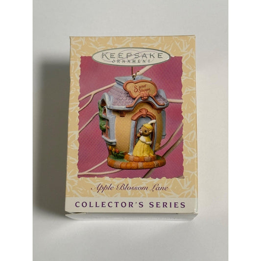 Hallmark Sweet Shoppe Apple Blossom Lane Spring Ornament 1997 3rd in Series