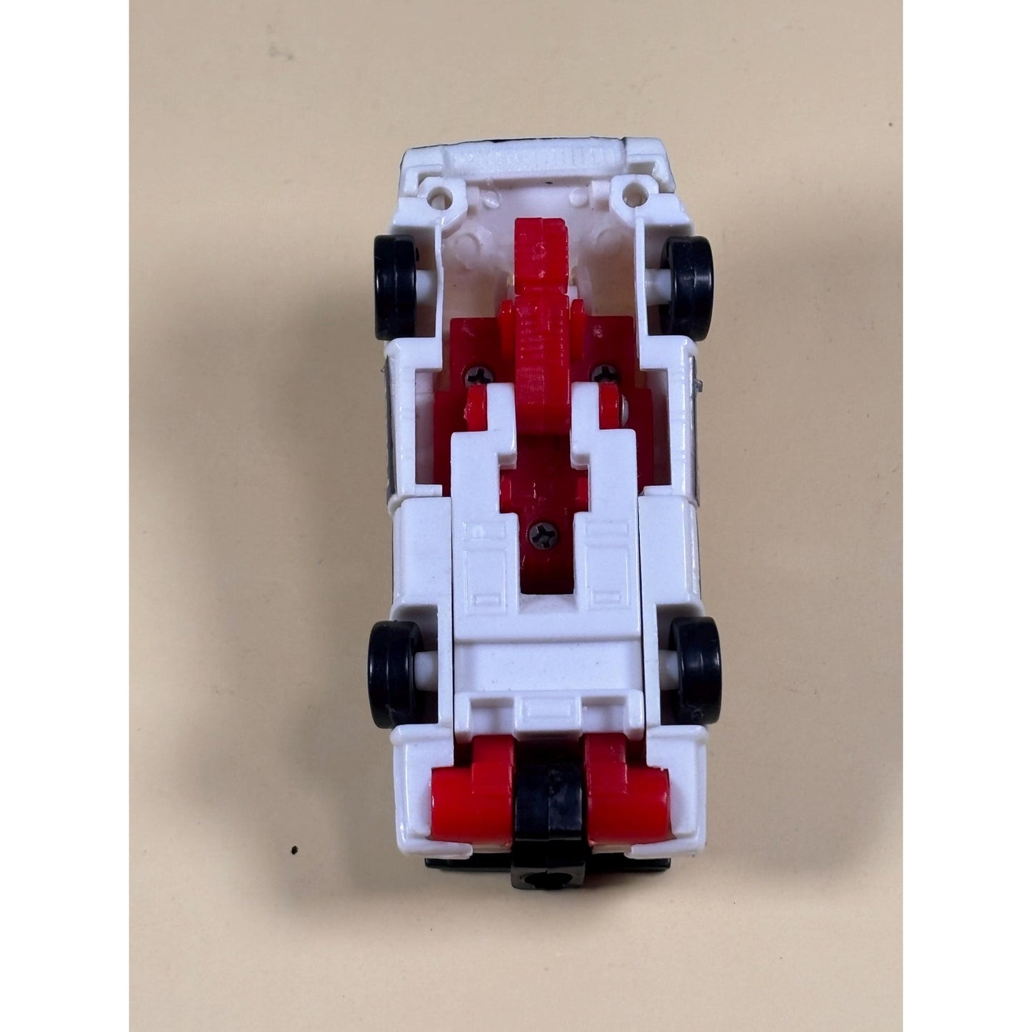 Vintage Transformers G1 Defensor KO Knockoffs NYPD Police Car Figure 1986
