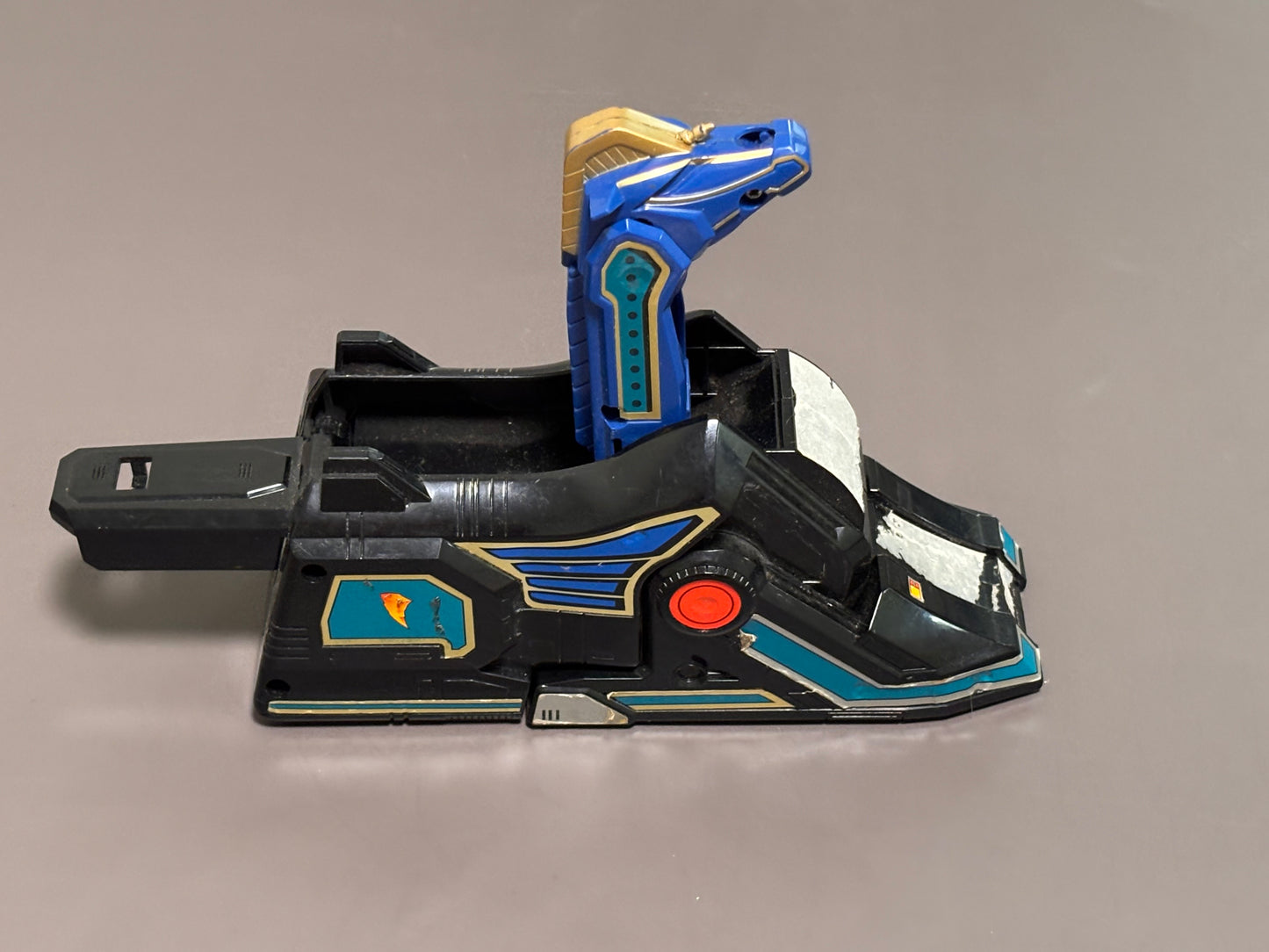 Mighty Morphin Power Rangers Deluxe Thunder Megazord Blue Leg 1994 Bandai