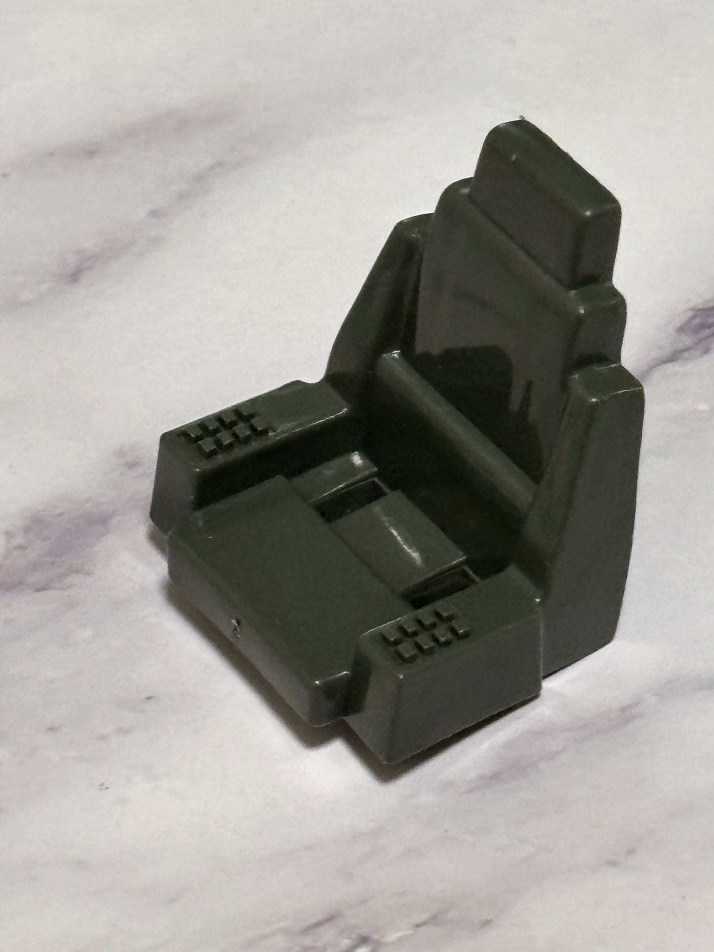 Action Force SAS GI Joe FLAK Cannon Seat Chair Part Green Variant 1982
