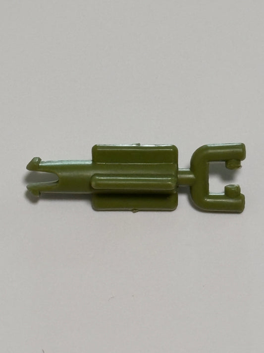 GI Joe Bivouac green Rocket Launcher Stand mortar playset weapon part vtg 1984