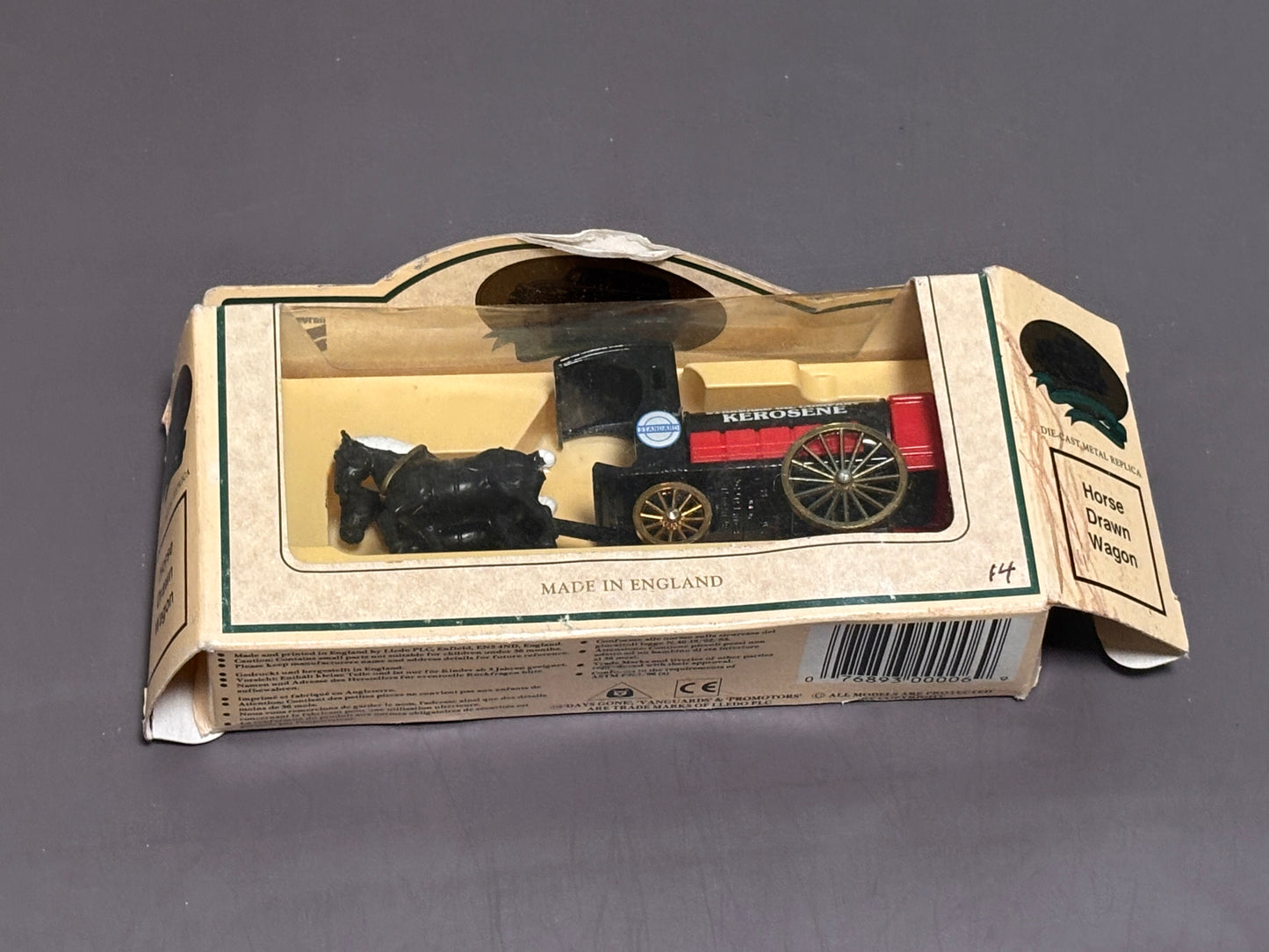 Chevron Die-Cast Metal Replica 1914 Horse Drawn Wagon Days Gone Collectible