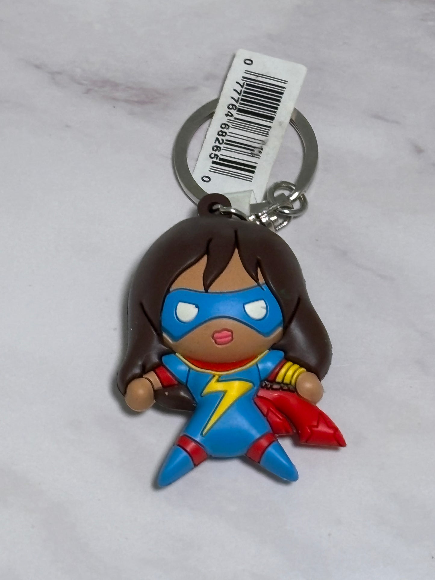 Marvel Ms. Marvel Blind Bag Keyring for Keychain - Ms. Marvel 3” New