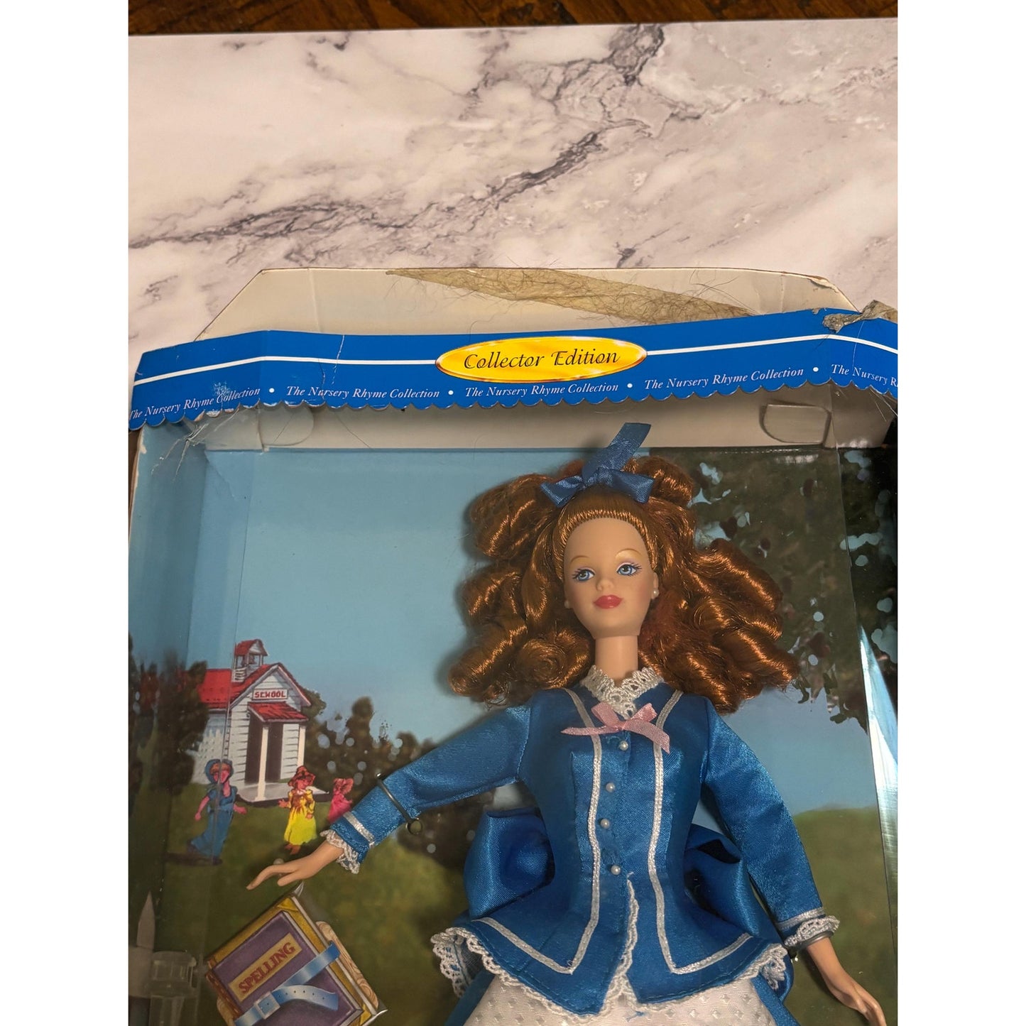 Barbie Mary Had a Little Lamb Nursery Rhyme Collection Coll Edition 1998 #21740