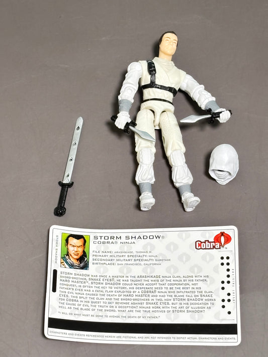 G.I. Joe Storm Shadow V20 3.75" Figure Collector's Club Mail Away Exclusive