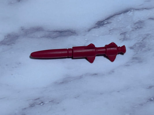 1990 GI JOE Cobra Rage Missile Bomb Vintage Hasbro Original Part