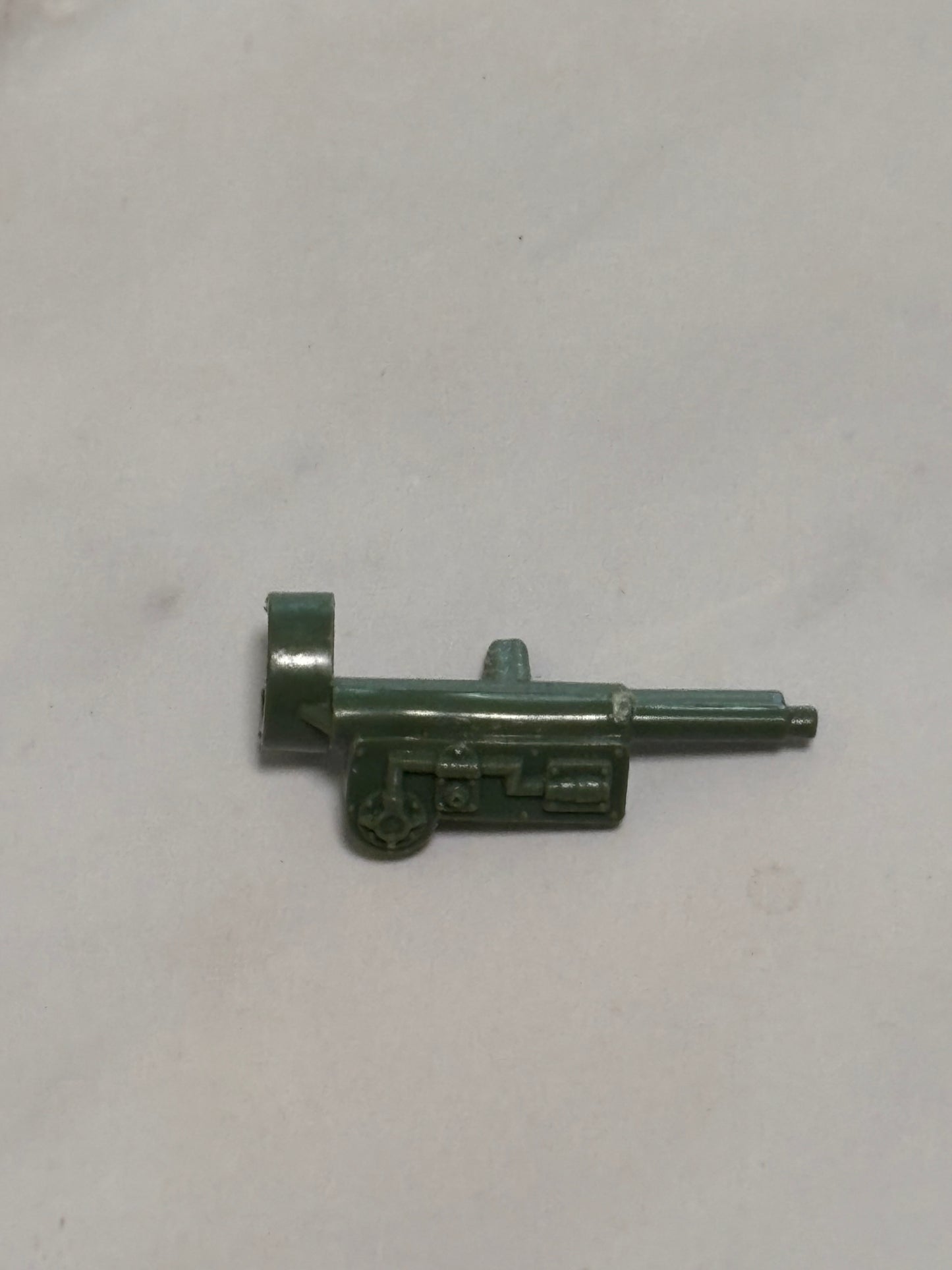 Vtg Gi Joe Jump Laser Blaster Gun 1982 Grand Slam playset Part Green Accessory