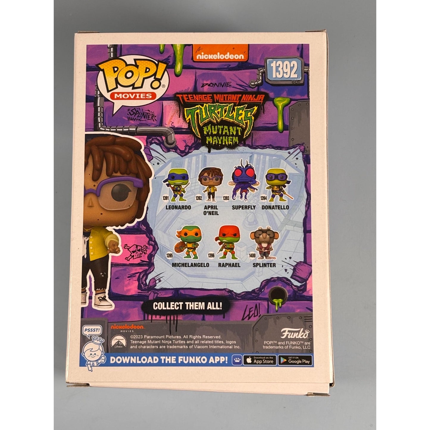 Funko Pop Mutant Mayhem TMNT April O'Neil - Ninja Turtles Vinyl Figure #1392 New
