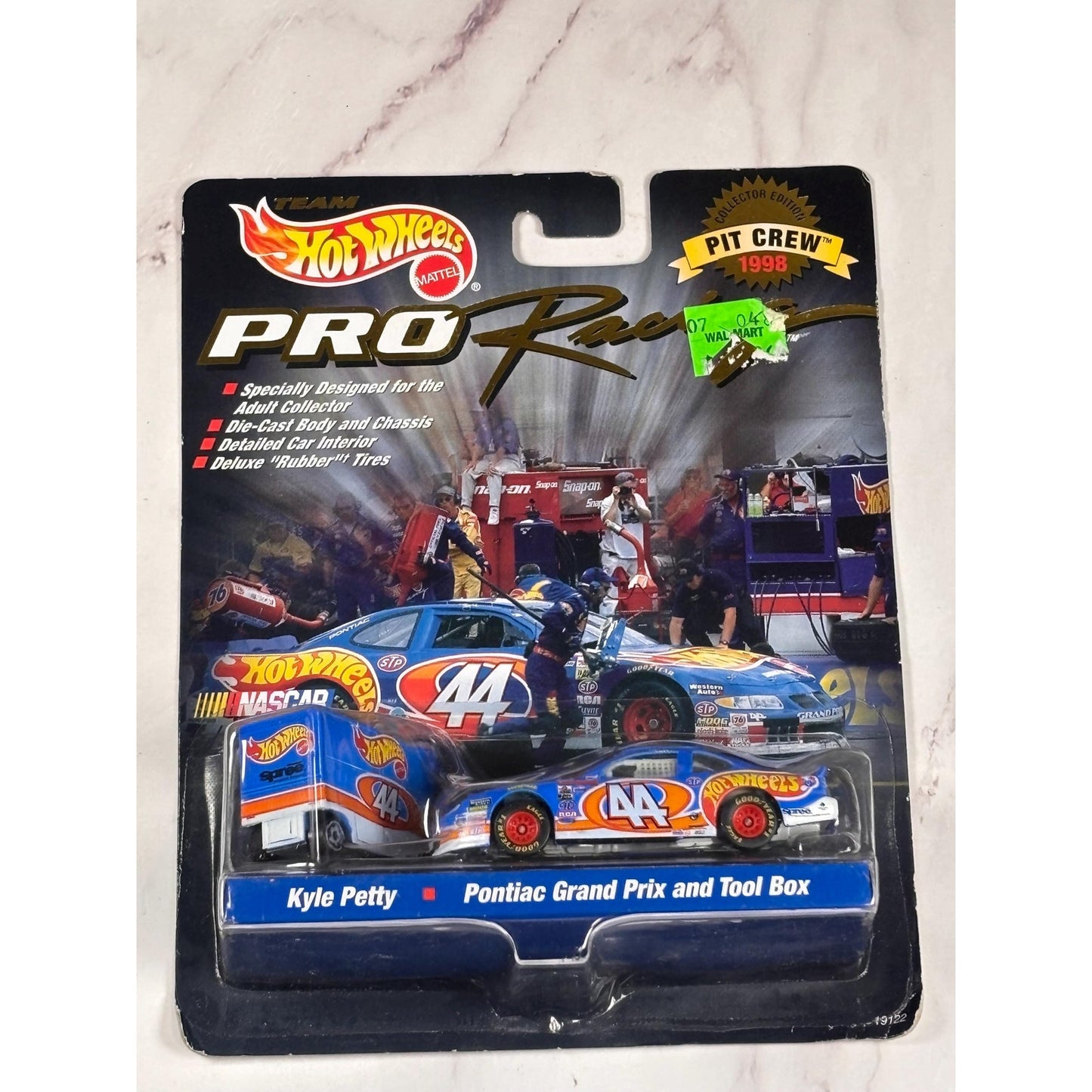 Nascar 1998 Hot Wheels Pro Racing Kyle Petty Grand Prix Tool Box Pit Crew 1:64