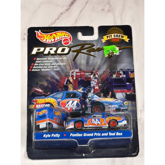 Nascar 1998 Hot Wheels Pro Racing Kyle Petty Grand Prix Tool Box Pit Crew 1:64