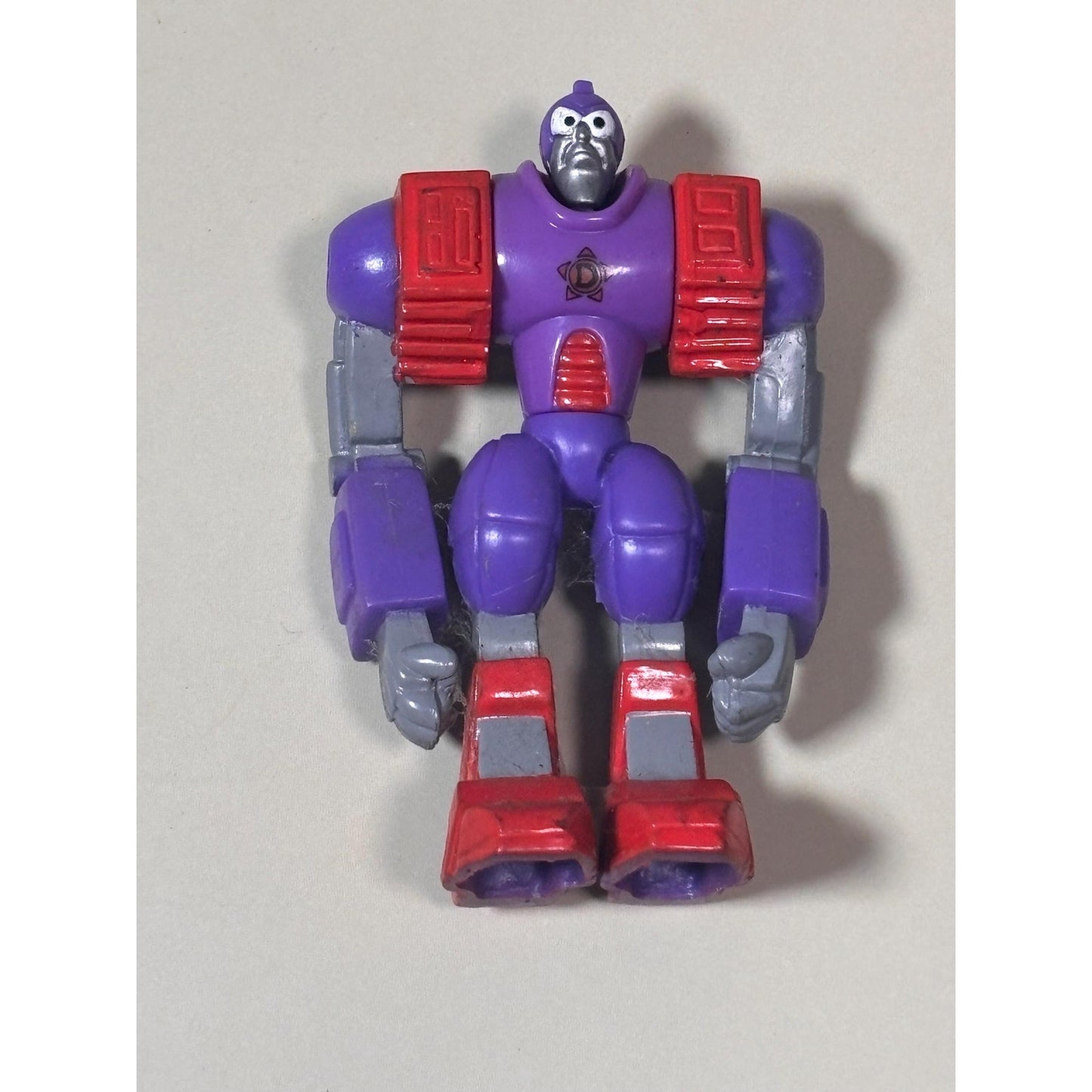 Bump in The Night Destructo Subway PVC Action Figure 1990's Toy 3 Inch