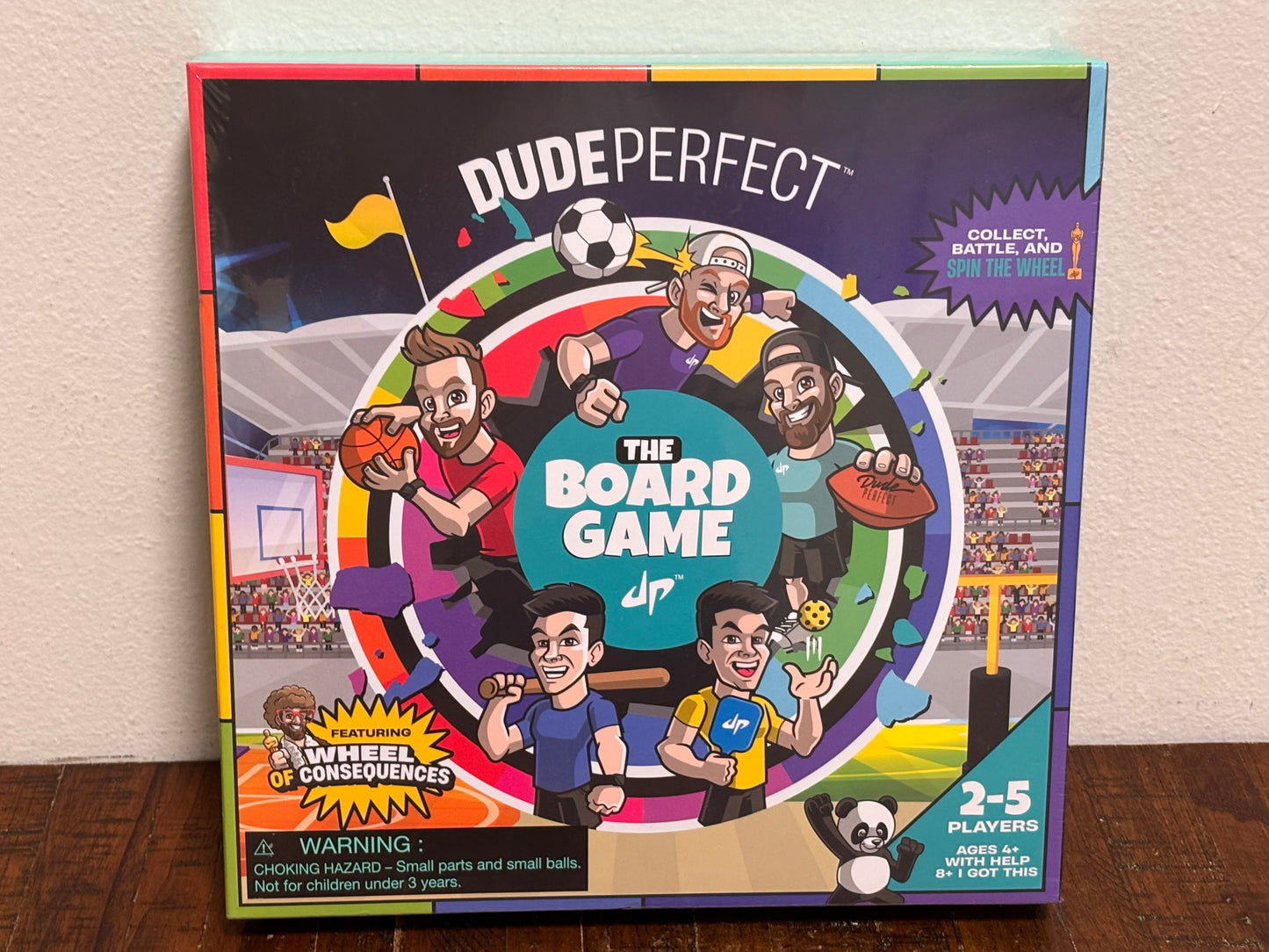 Factory Sealed Dude Perfect The Board Game: Skills & Action Game, for All Ages