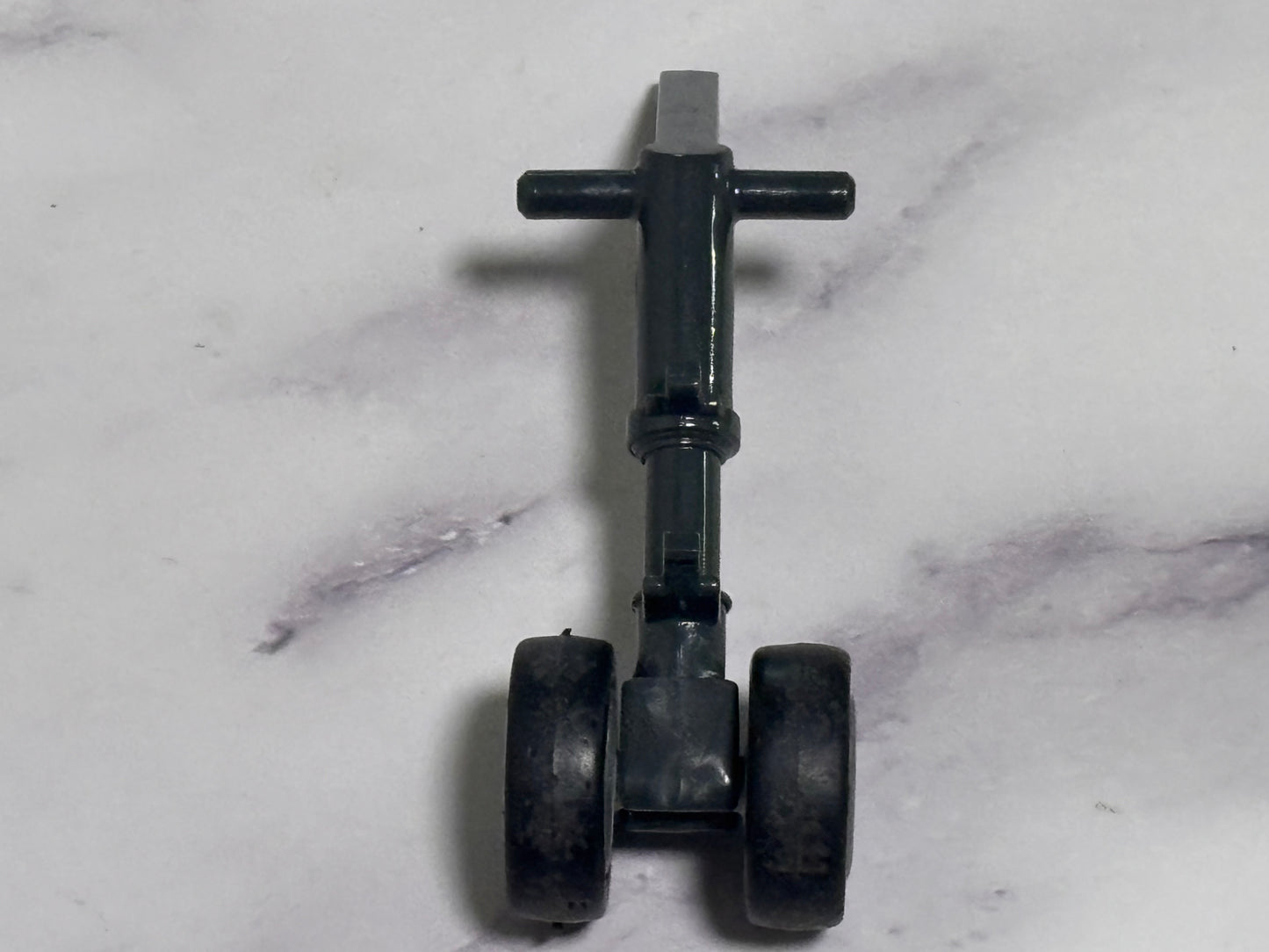 1986 GI Joe Night Raven Original Replacement Part Front Landing Gear Wheels