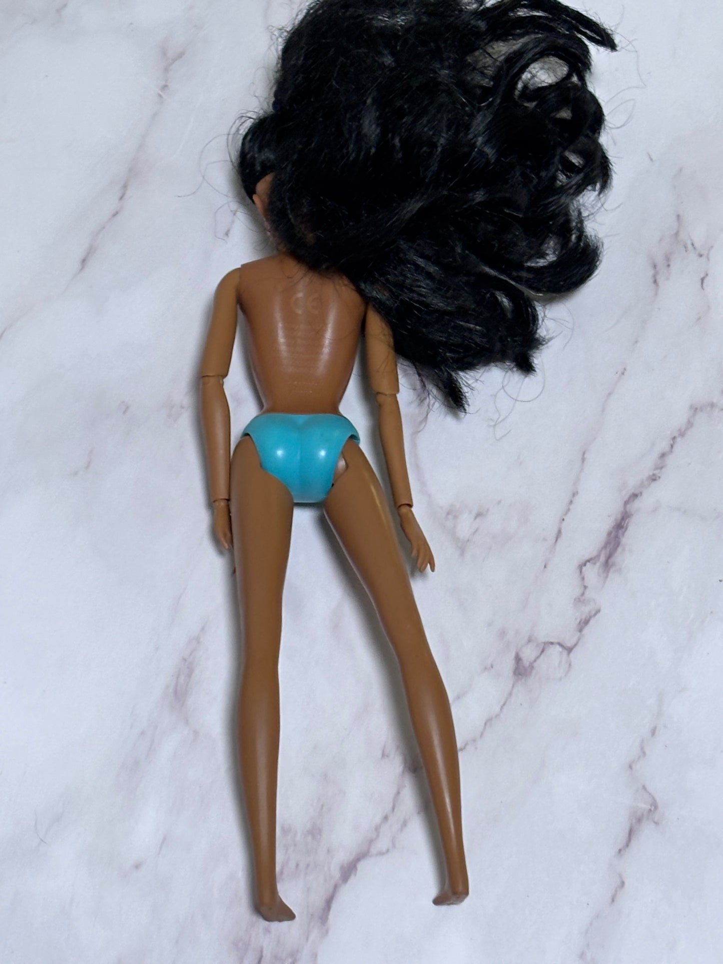 Disney Store London Aladdin Princess Jasmine Articulated Barbie Doll Nude 12”