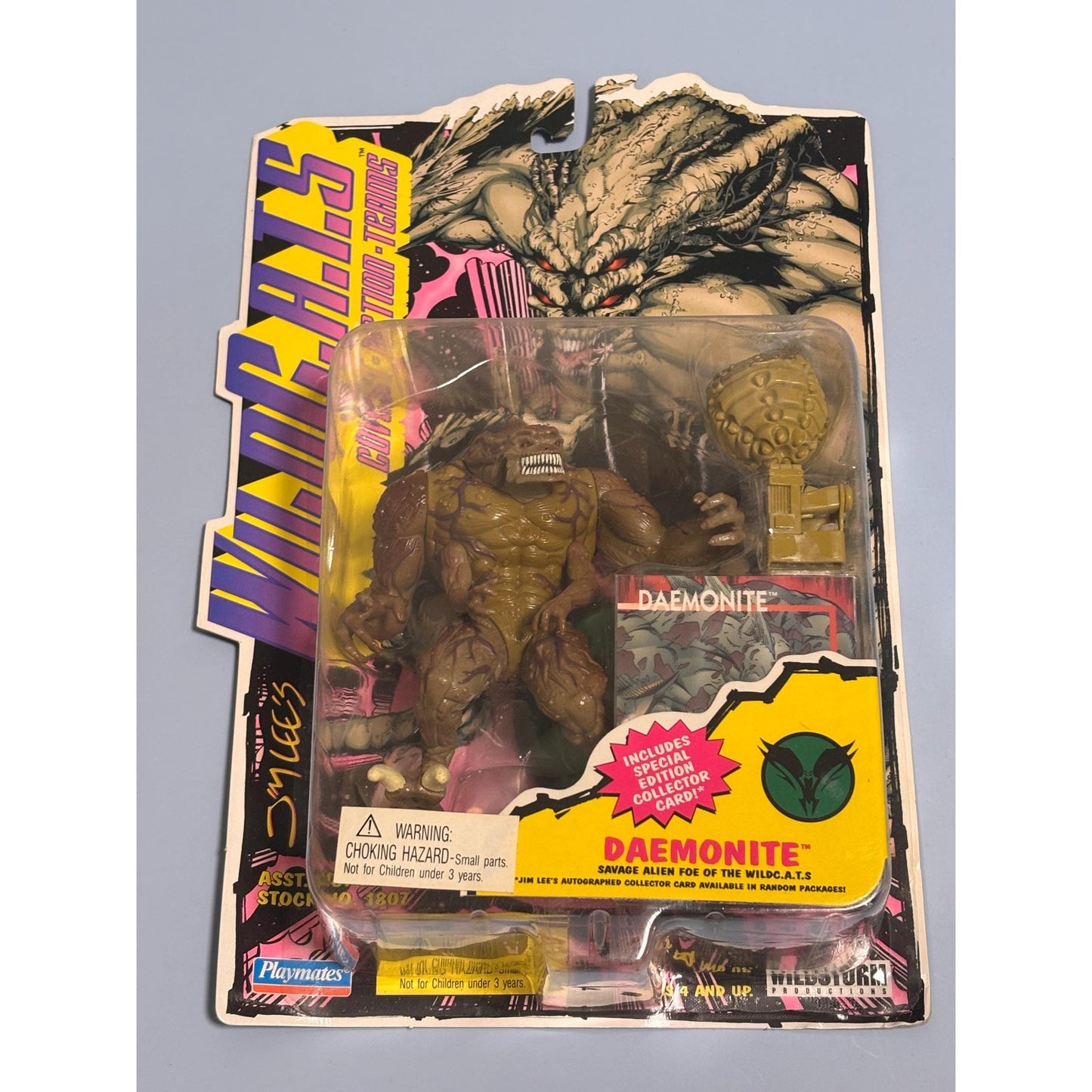 Daemonite Jim Lee's Wildcats DAEMONITE Action Figure NEW 1994 WILDCATS Sealed