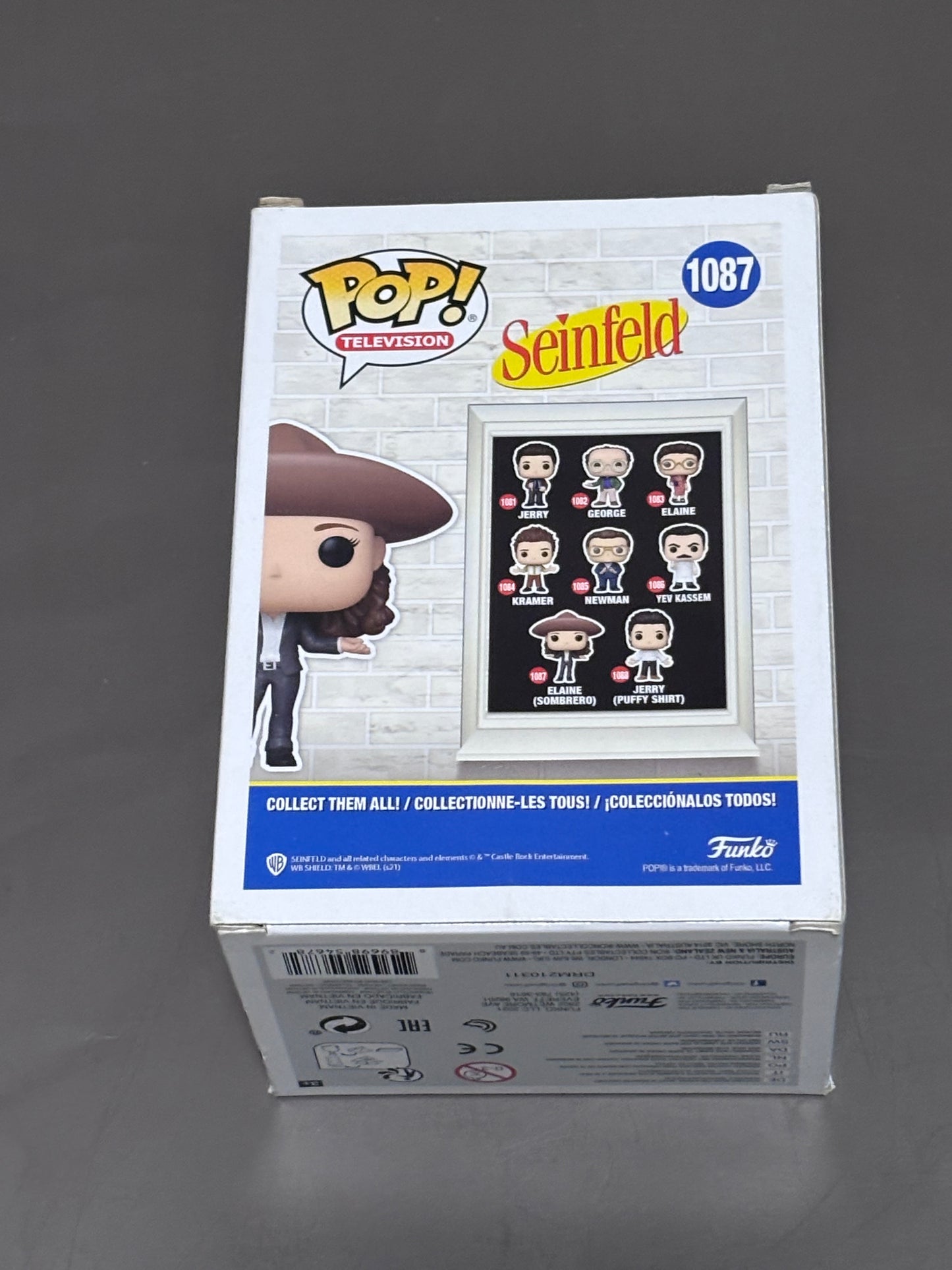 Funko Pop! Seinfeld - Elaine in Sombrero Vinyl Bobble Toy Figure 1087