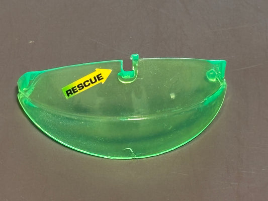Vintage 1993 GI Joe Cobra Pogo Ballistic Battle Ball Canopy Hatch Clear Part