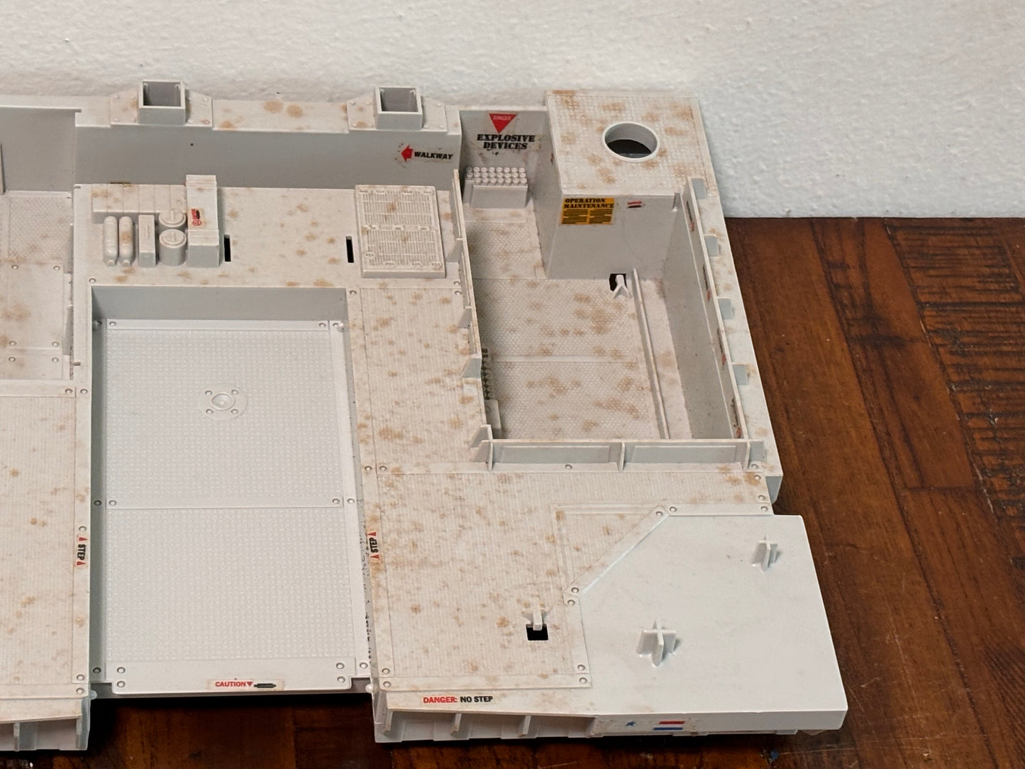 GI Joe Tactical Battle Platform Platform Base Original Hasbro Part M-3968 1985