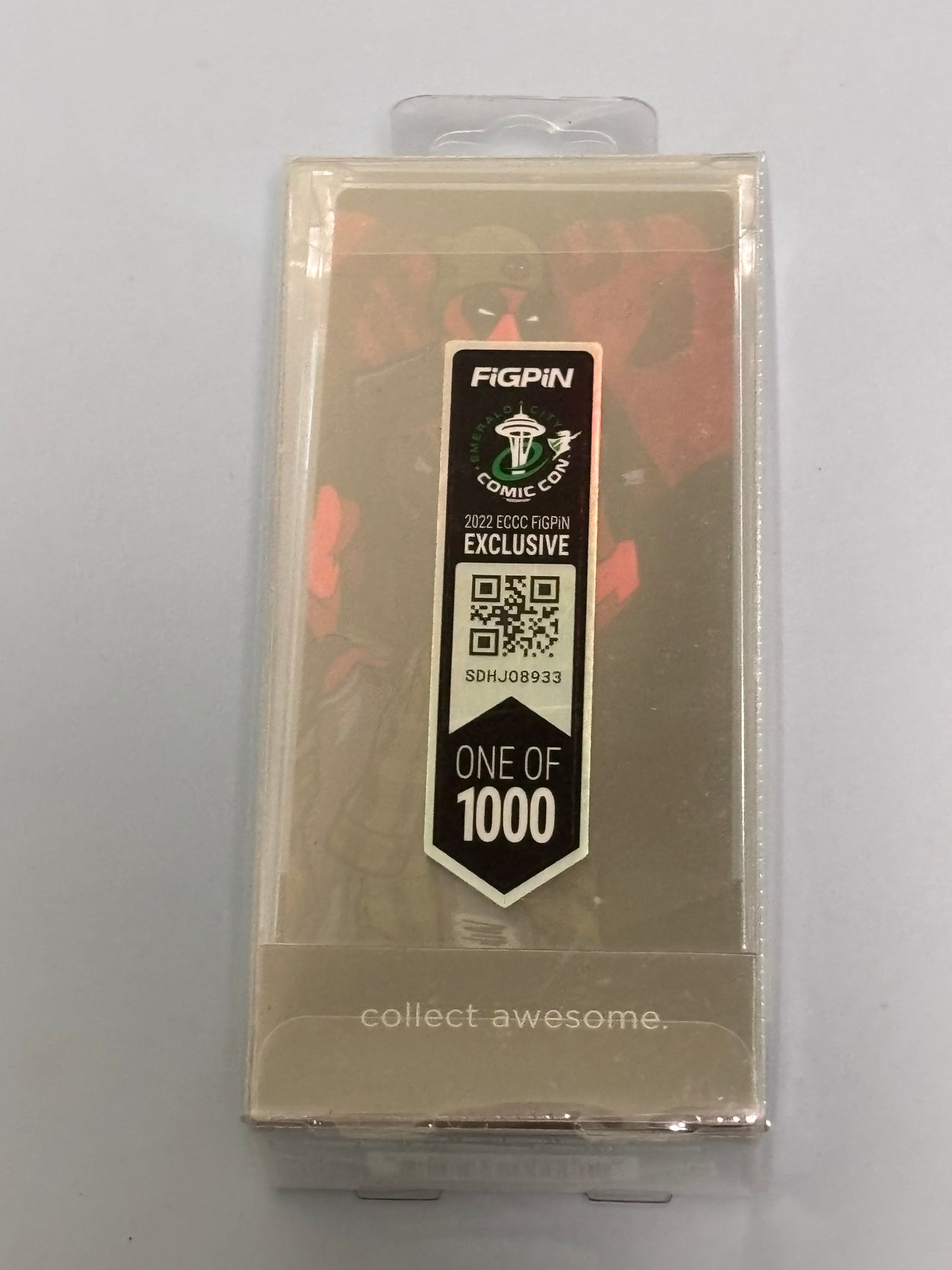 New 905 FiGPiN Deadpool 90’s 2022 Emerald City Comic Con Exclusive 1,000