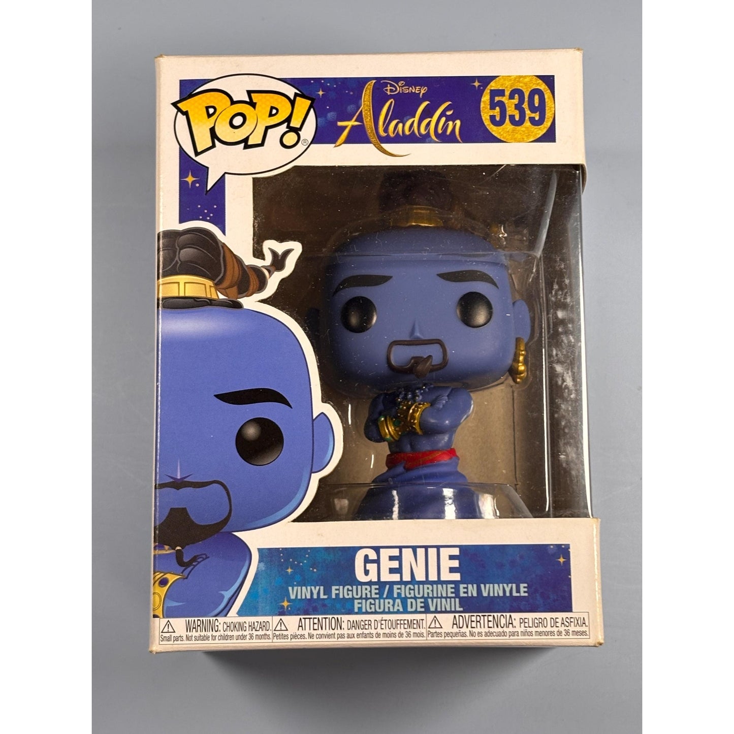 Funko Pop! Vinyl Figure Disney #539 Genie Special Edition Aladdin New