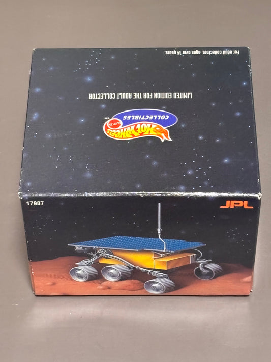 Hot Wheels Sojourner Mars Rover JPL 24K Gold Plated Limited Collector Edition