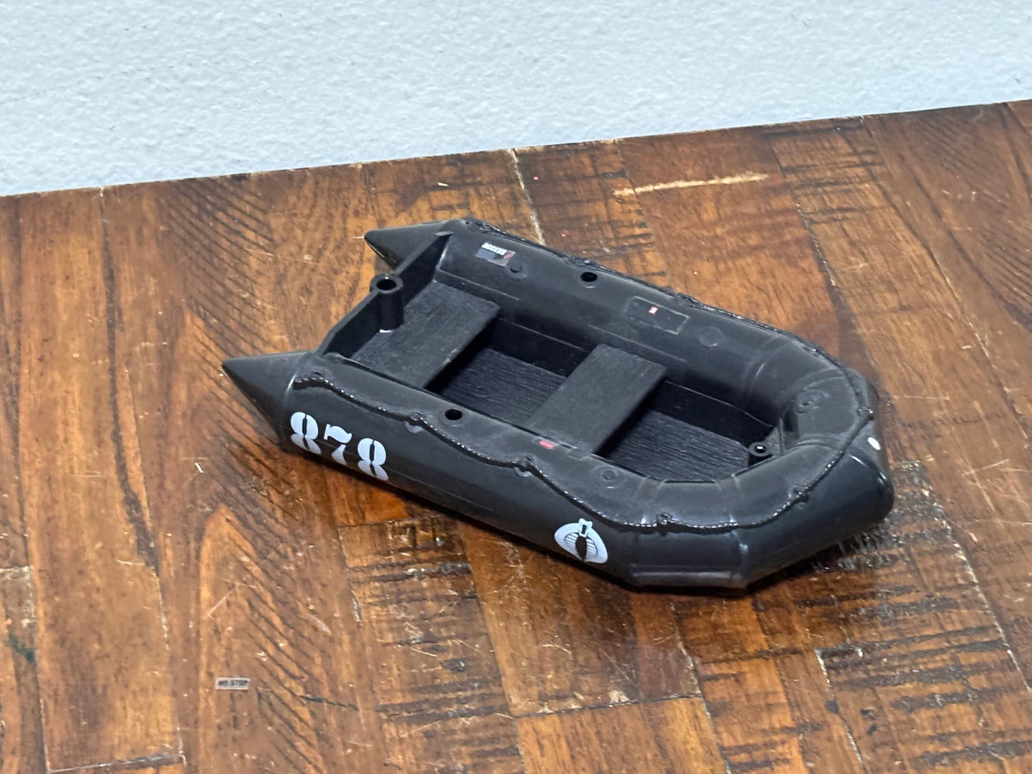 Hasbro  G.I. Joe Black Boat Raft M-3869 Pontoon 878 GI Vintage