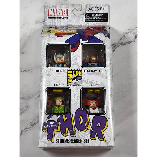 Mighty Thor STORMBREAKER Diamond Select Minimates SET SDDC 2011 Beta Ray Bill