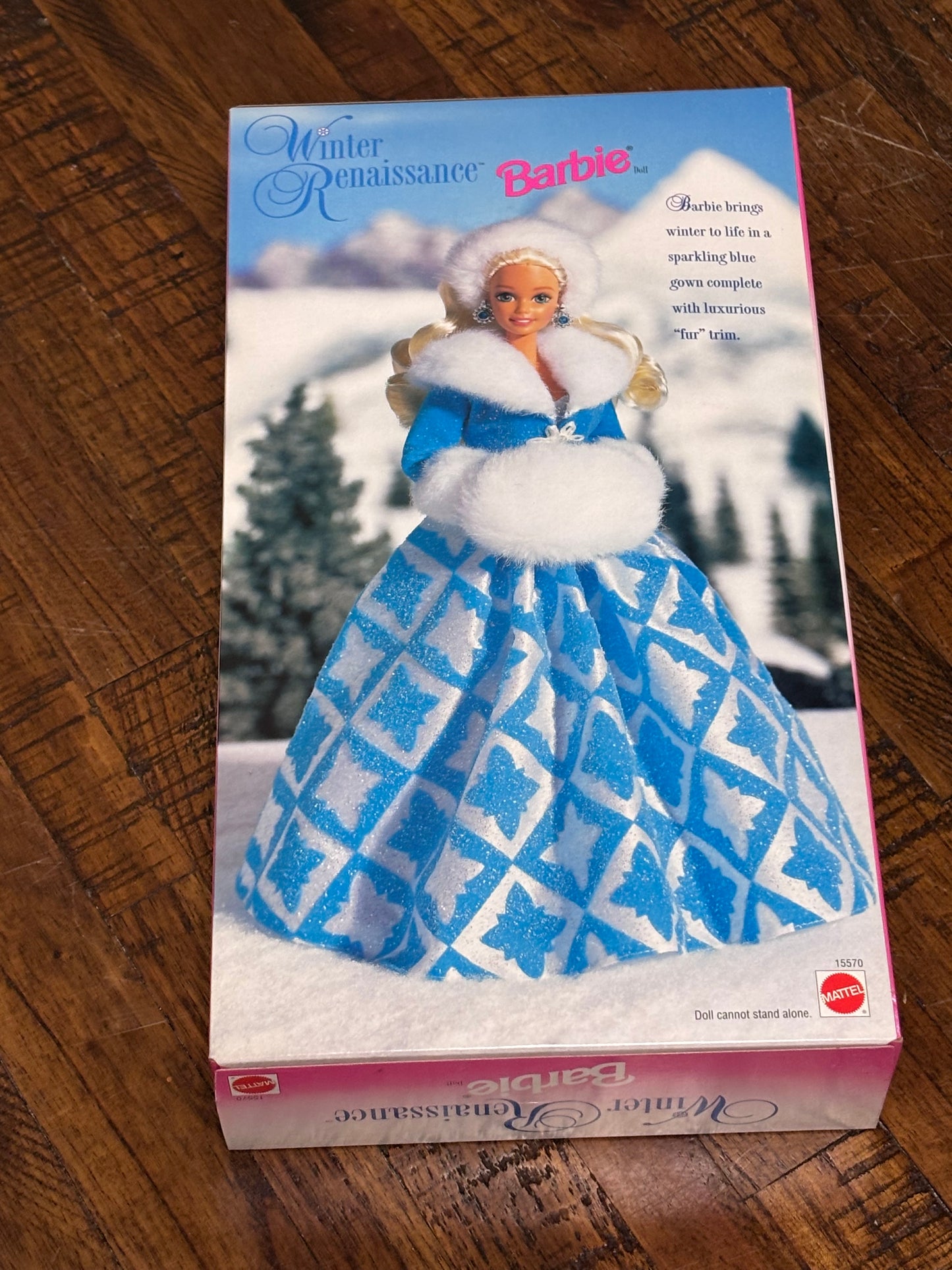 Winter Renaissance Barbie Doll Evening Elegance Series Mattel #15570 New 1996