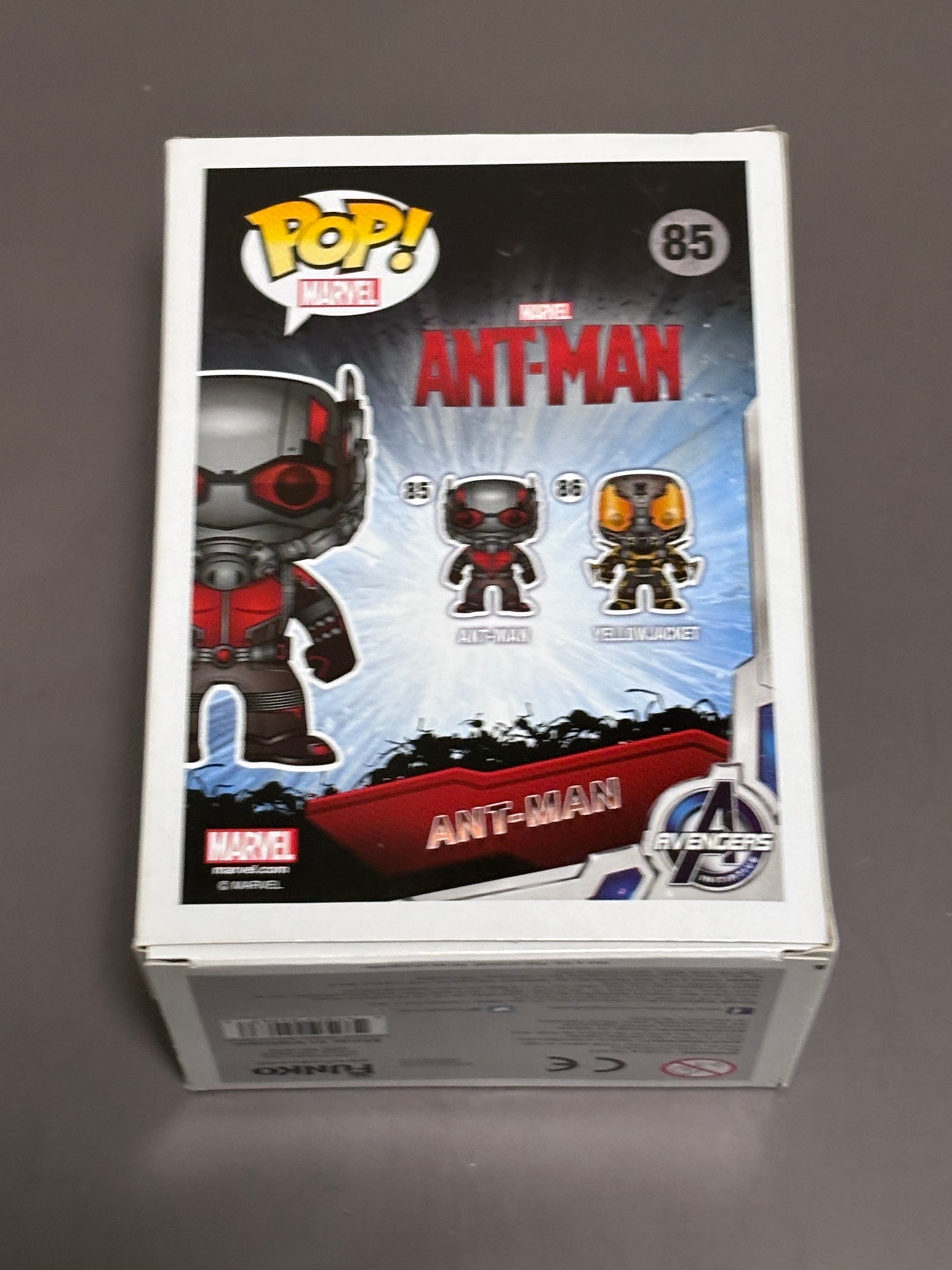 New Funko Pop Marvel Comics 85 Ant-Man Glow In The Dark Hot Topic Exclusive