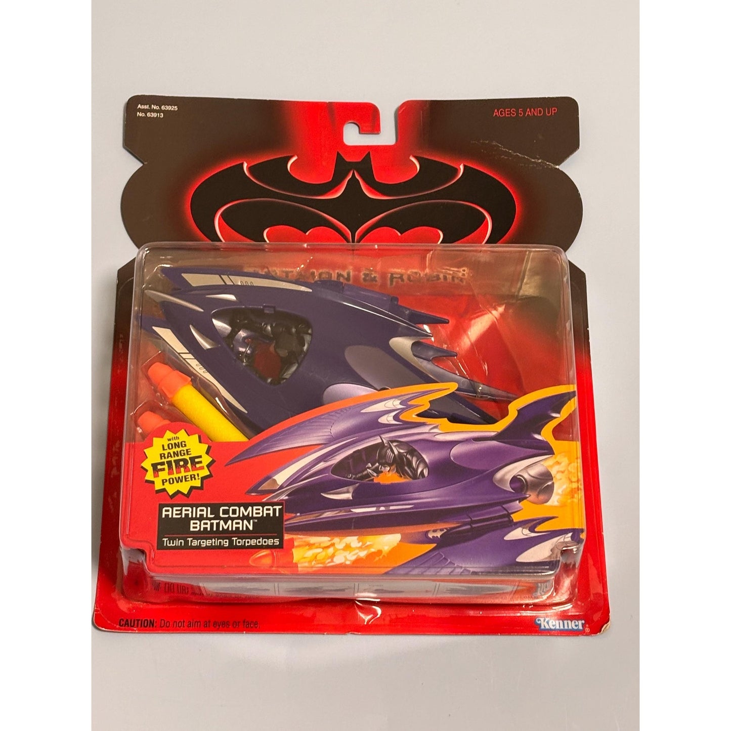Batman & Robin Aerial Combat Batman Action Figure 1997 Kenner