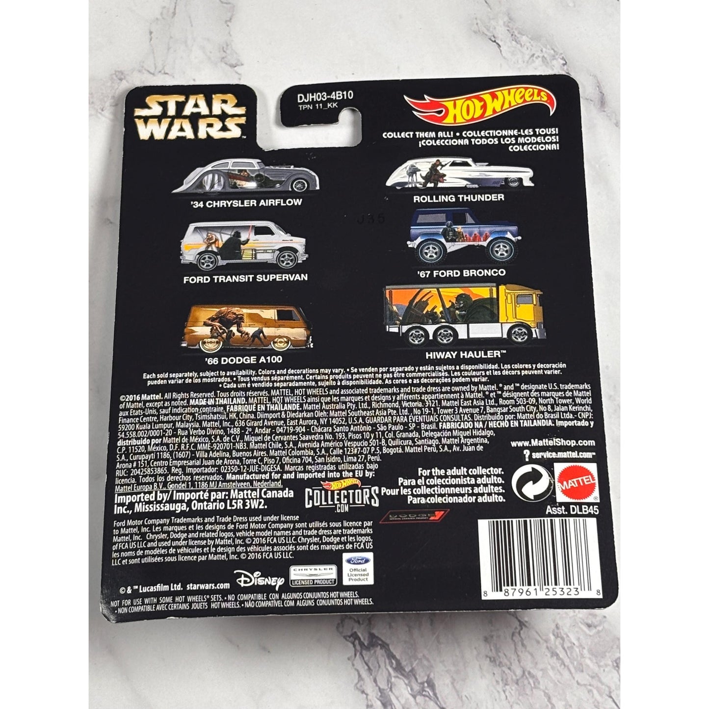 2017-Hot Wheels-Star Wars-Premium Ralph McQuarrie-Ford Transit Supervan-1:64 New