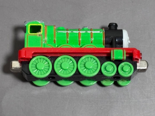 Thomas & Friends Take N’ Play Henry Engine Metal Train 2009 Mattel Green