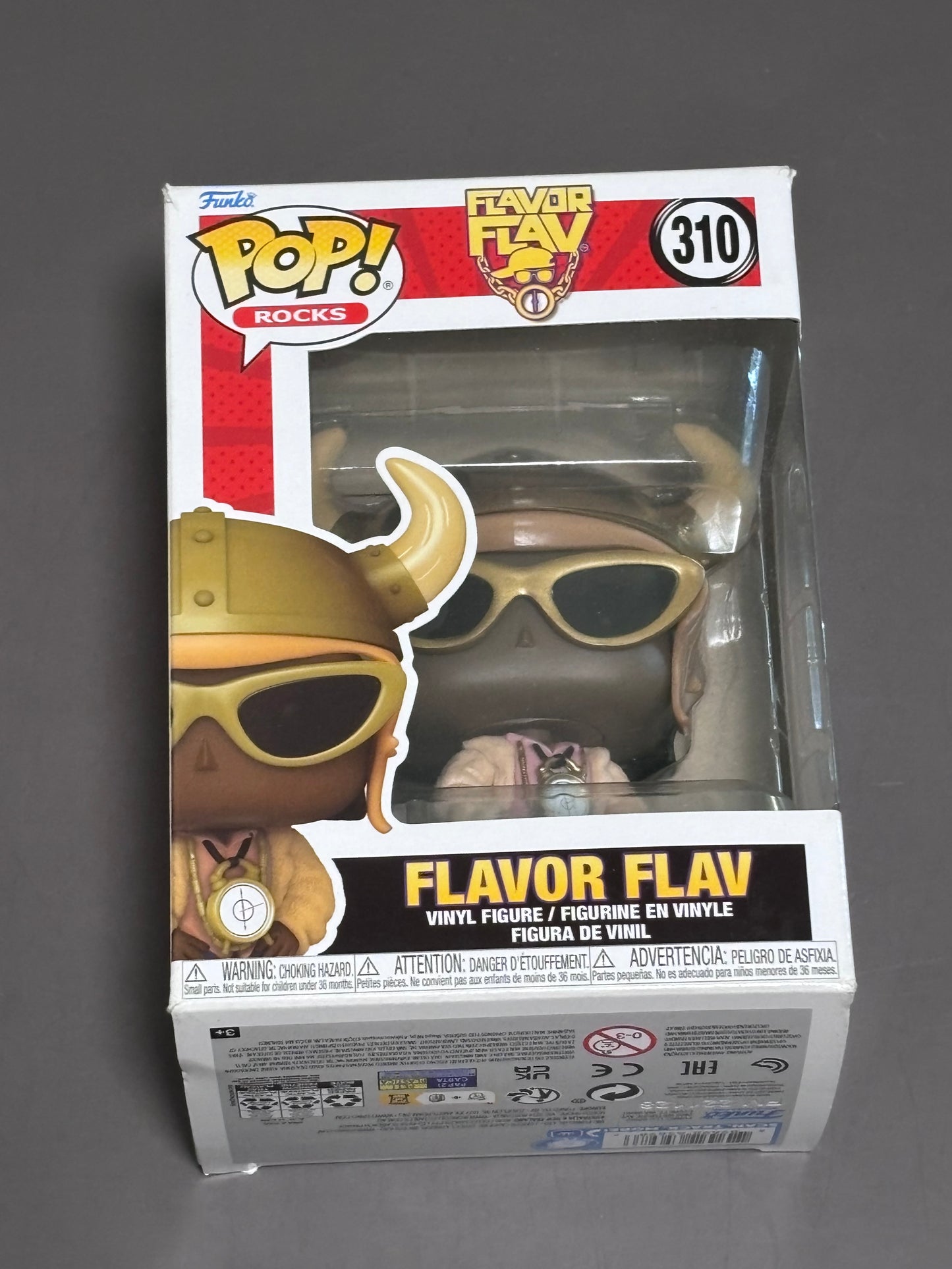 Funko Pop! Vinyl: Flavor Flav 310 Music Rocks Collectible Figure