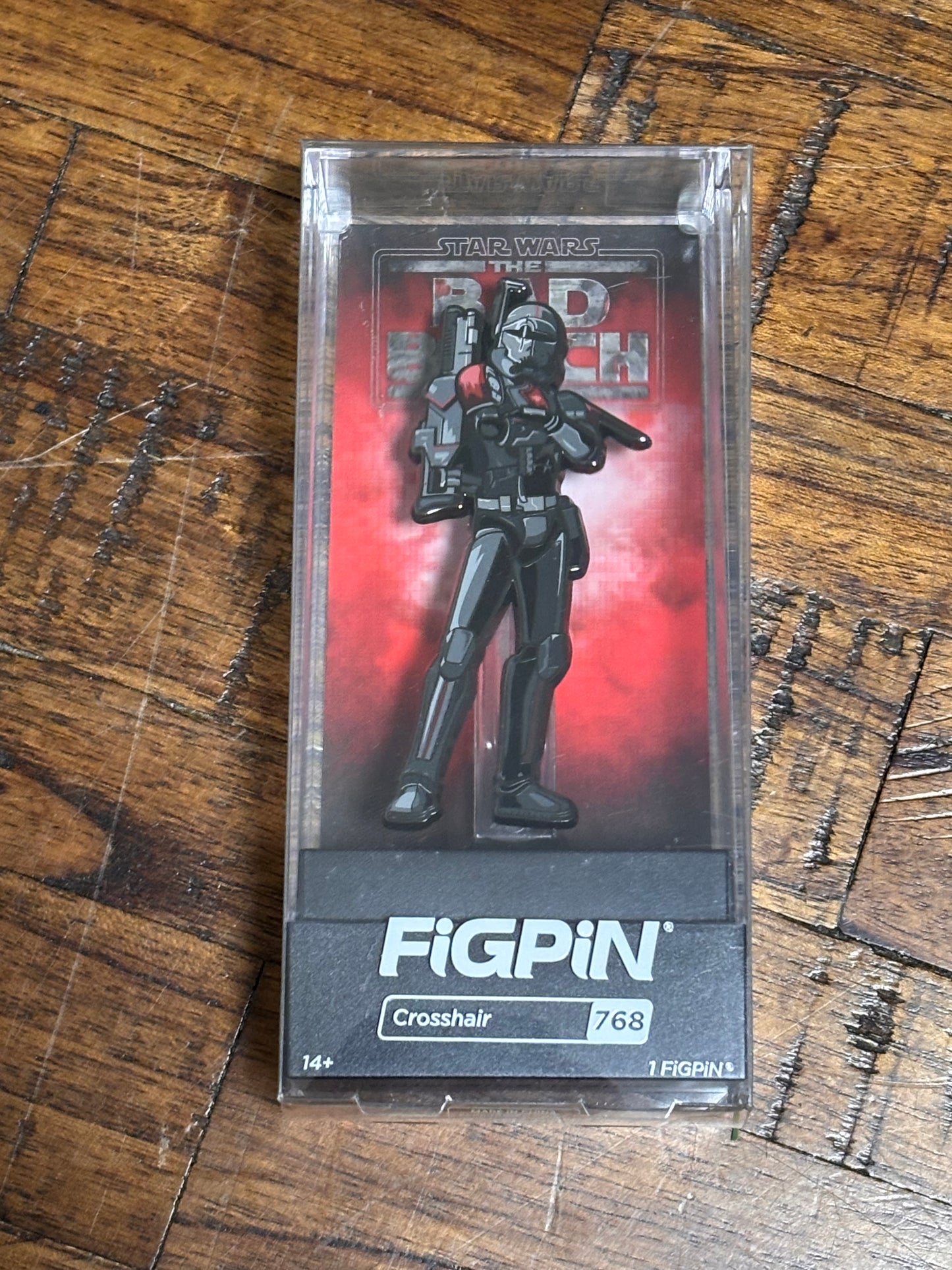 FigPin New Collectible Enamel Pin Disney Star Wars Bad Batch # 768 Crosshair